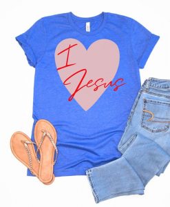 I Love Jesus T-Shirt EL20A1