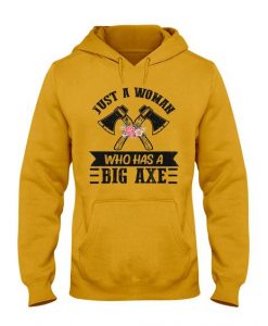 Just A Woman Hoodie PU24A1