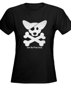 Pirate Corgi Skull T-shirt SD27A1