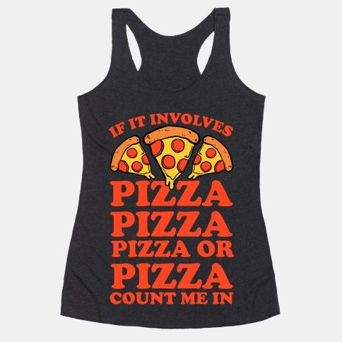 Pizza Count Me In Tanktop SD14A1