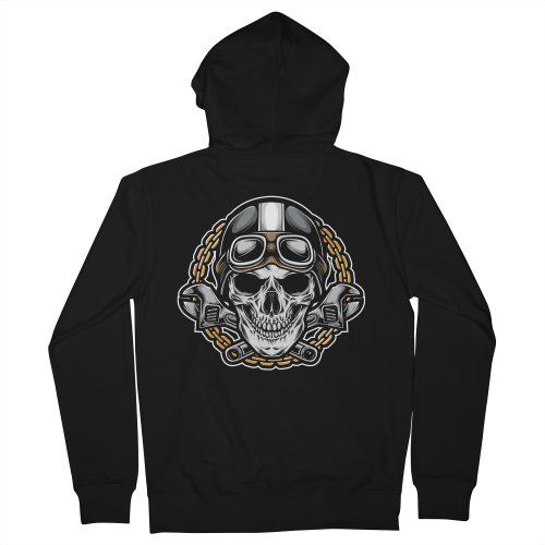 Skull and Chain Hoodie SD14A1