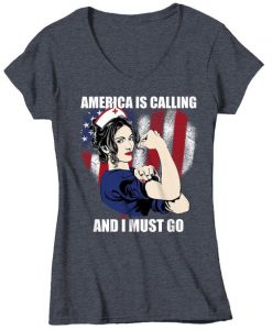 America is Calling T-Shirt SR8M1