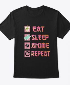 Anime Repeat T-Shirt SR8M1
