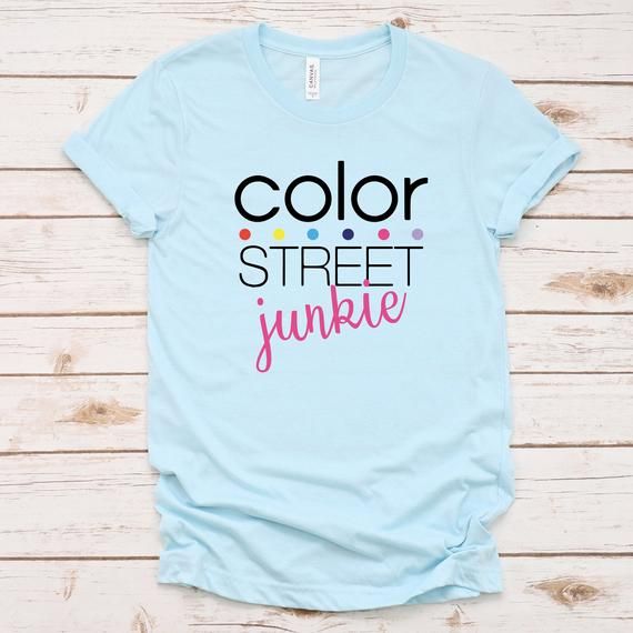 Color Street Junkie T-Shirt EL11M1