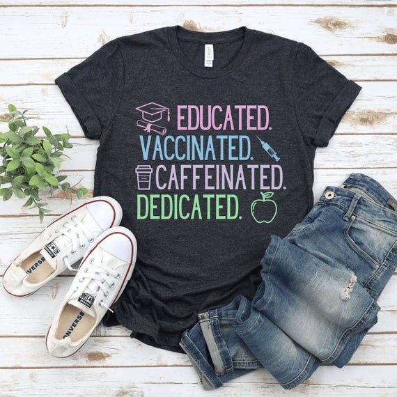 Educated Vaccinated T-Shirt EL11M1