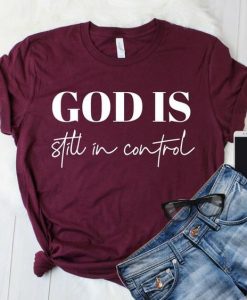 God is Control T-Shirt SR8M1