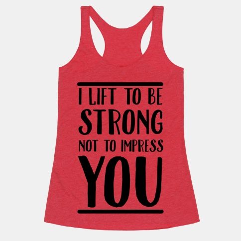 I Lift To Be Strong Tanktop SD20M1