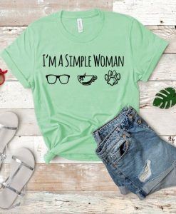 I am a Simple Woman T-Shirt SR8M1