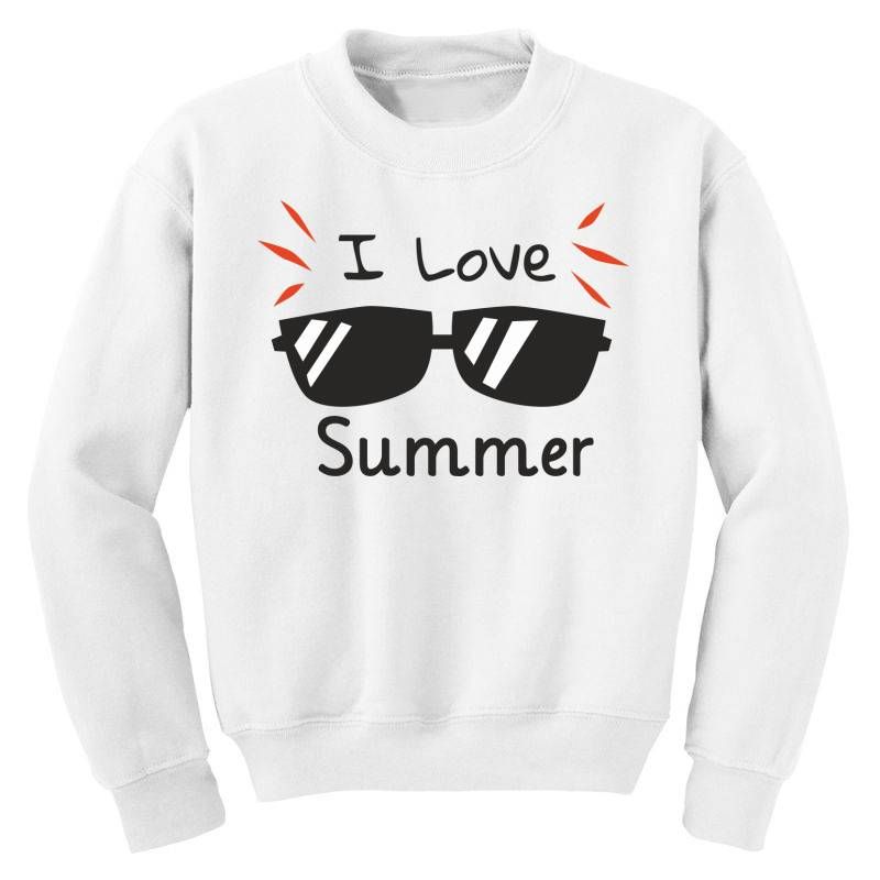 I Love Summer Youth Sweatshirt AL21M1