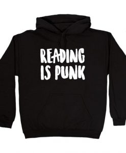 Reading Is Punk Hoodie SD3M1