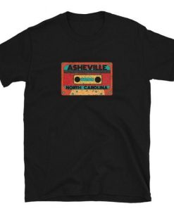 70s Cassette Tape Retro North Carolina T-Shirt AL27J1