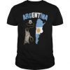 Argentina Football World Cup Pug T-Shirt AL14J1