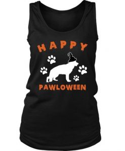 Happy Pawloween Halloween Tanktop AL18J1