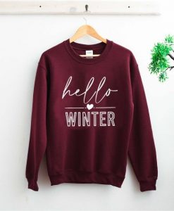 Hello Winter Sweatshirt AL18J1