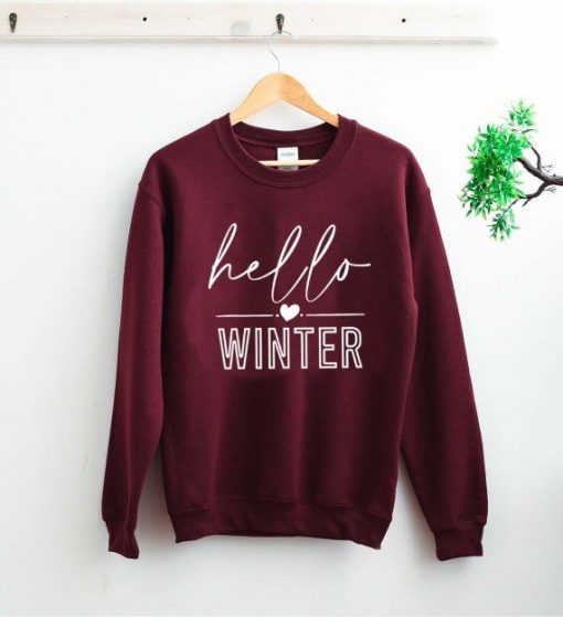 Hello Winter Sweatshirt AL18J1