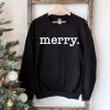 Merry Christmas Sweatshirt AL18J1