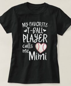 Mimi Baseball T-Shirt AL18J1