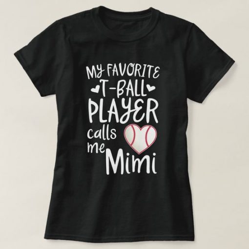 Mimi Baseball T-Shirt AL18J1