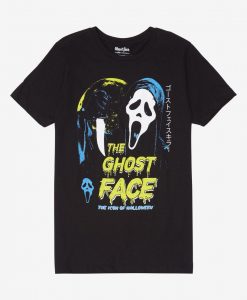 Scream Ghost Face Icon Of Halloween T-Shirt