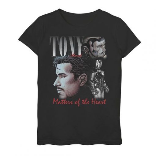 Tony Stark Homage Poster T-Shirt AL14J1