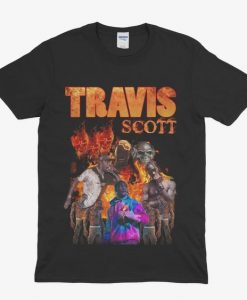 Travis Scott Rap Hip Hop Homage 90s Vintage T-Shirt AL14J1