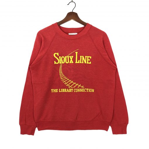 Vintage 80's Sioux Line Sweatshirt AL27J1