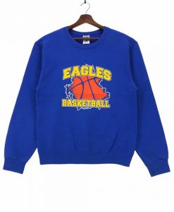 Vintage Eagles Basketball Sweatshirt AL27J1