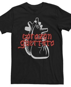 Corazon Guerrero Heart Sketch T-Shirt AL4AG1