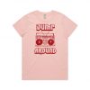 Jump Around Pale Pink Ladies T-Shirt AL9AG1