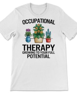 Occupational Therapy Flowers T-Shirt AL10D1