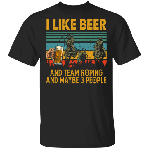 Drinking Shirt Vintage Retro I Like Beer T-Shirt