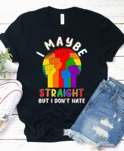 LGBT Rainbow Straight T-Shirt