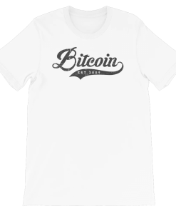 Retro Bitcoin EST 2009 T-shirt