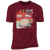 Retro Drums Passionate About Music Perfect For Orchestras T-Shirt