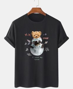 Cartoon Astronaut Bear T-Shirt