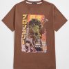 Guys Monster & Letter T-Shirt AL26A2
