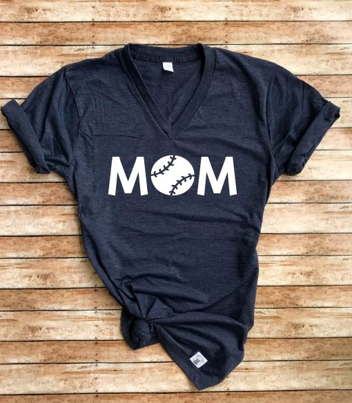 Baseball Mom T-Shirt AL14M2