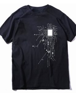 Computer CPU Graphic T-Shirt AL10M2