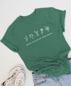 Grow Positive Thoughts Eco T-Shirt AL16M2