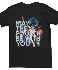 May The Fourth Be With You Vintage T-Shirt AL20M2
