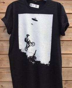 UFO Alien Abduction BMX T-Shirt AL20M2