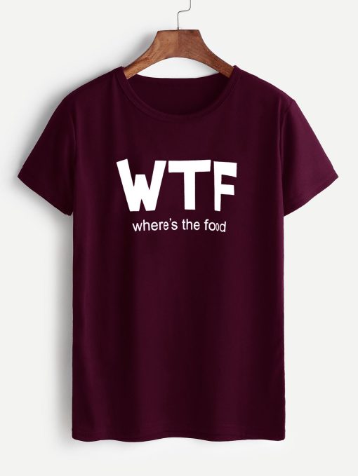 Where The Food T-Shirt AL6M2