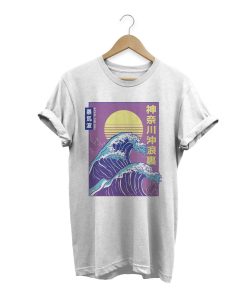 Big Wave Vaporwave T-Shirt AL17JN2