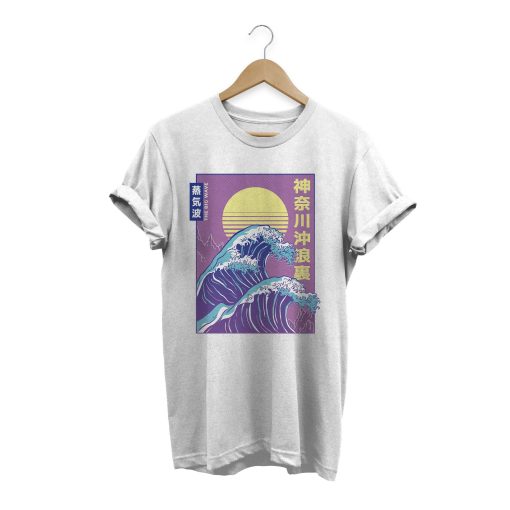 Big Wave Vaporwave T-Shirt AL17JN2