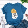 Coffee & Cat T-Shirt AL17JN2