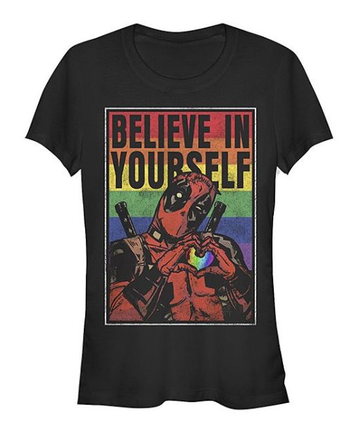 Deadpool Rainbow Believe T-Shirt AL23JN2