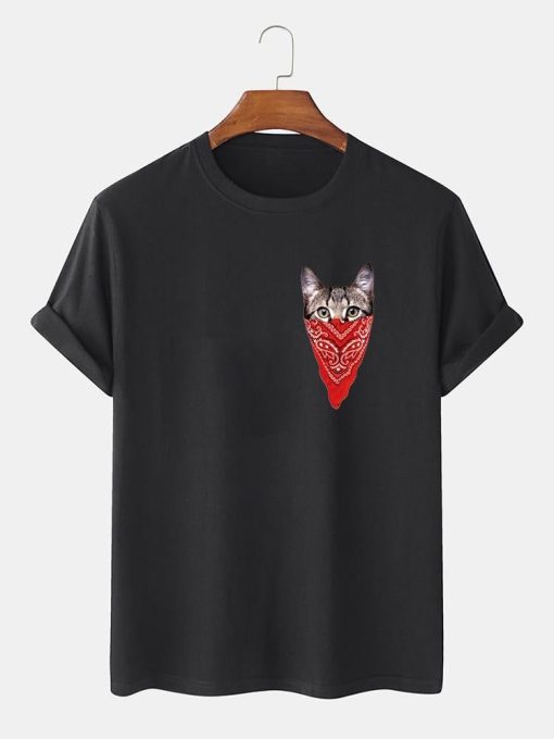 Hided Cat T-Shirt AL25JN2