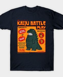 Kaiju Battle Player 1 godzilla T-Shirt AL1JN2