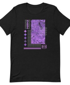 Purple Graphic T-Shirt AL25JN2