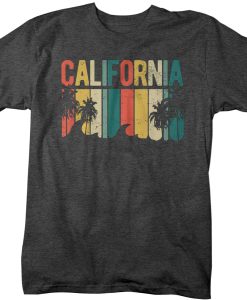 SoCal Palm Trees Typography Vintage Cali T-Shirt AL27JN2